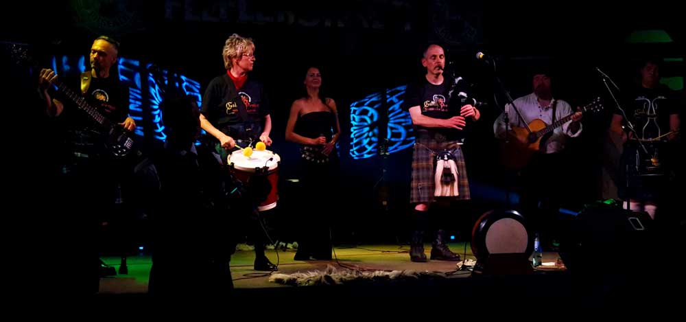 Ceilidh Project mit der Hattstedter Watten-Pipeband e.V.